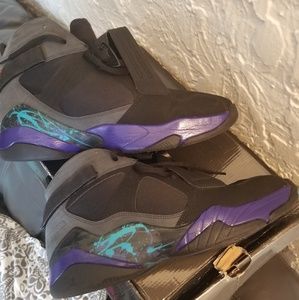 Men retro jordan 8.0 aqua